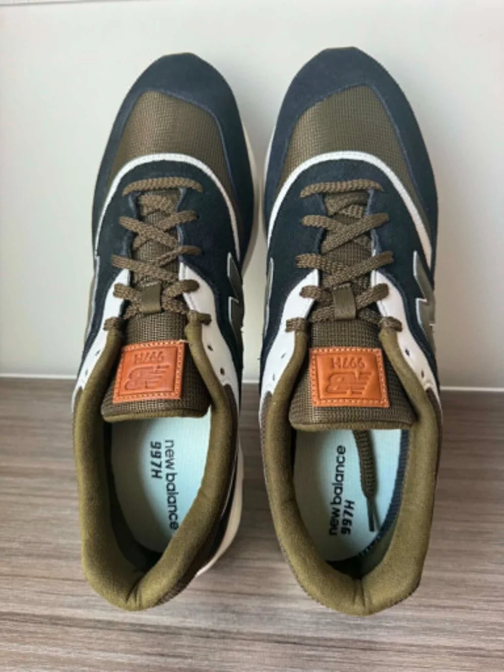 New Balance Men's 997 Sneakers Shoes Size 14 $100 Black/Dark Green